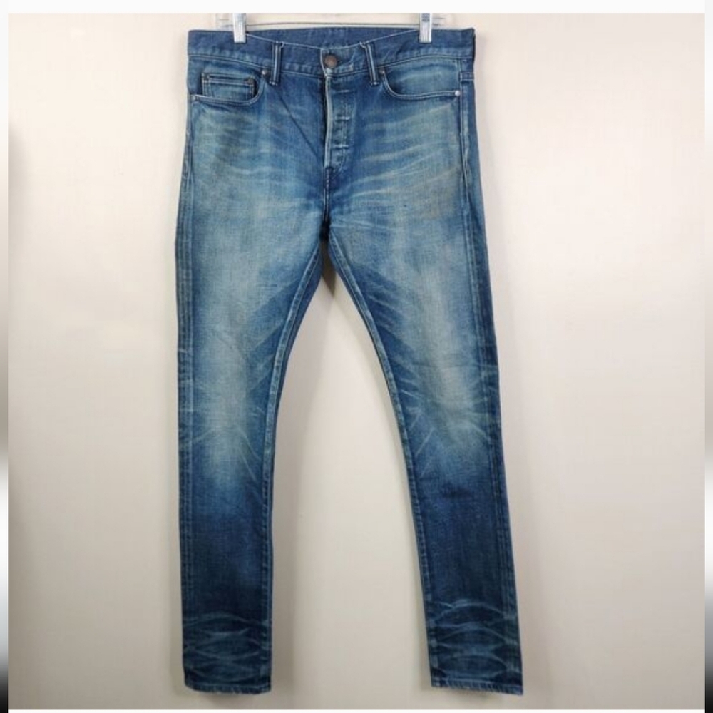 John Elliott Cast 2 Nimbus Wash 32"waist By 33.5" Inseam Honeycomb Made In Japan